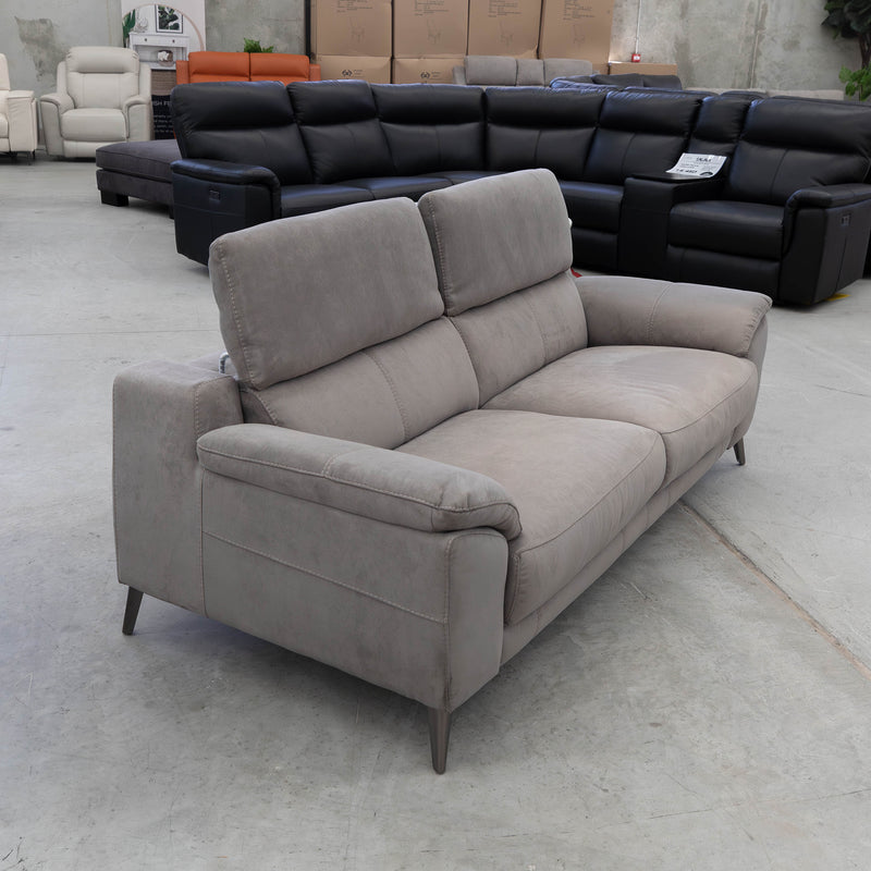 The RS-11485 2.5 Seat Sofa - Dark Grey - Floor Stock available to purchase from Warehouse Furniture Clearance at our next sale event.