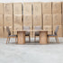 The Hampshire Leather Dining Chair - Mocha