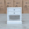 The Hampton Two Drawer Timber Bedside available to purchase from Warehouse Furniture Clearance at our next sale event.