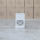 Hampton Two Drawer Timber Bedside