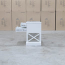 Hampton Two Drawer Timber Bedside