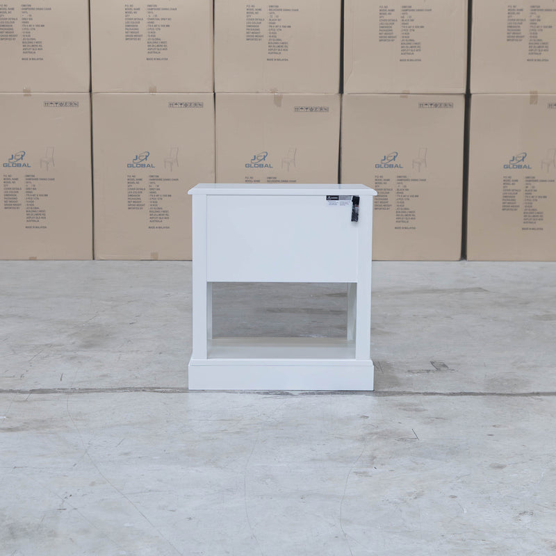 Hampton Two Drawer Timber Bedside