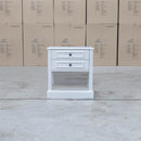 Hampton Two Drawer Timber Bedside