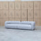The Harper Curved Fabric Four Seat Sofa - Pewter available to purchase from Warehouse Furniture Clearance at our next sale event.