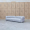 The Harper Curved Fabric Four Seat Sofa - Pewter available to purchase from Warehouse Furniture Clearance at our next sale event.