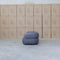 The Harper Curved Fabric Four Seat Sofa - Charcoal available to purchase from Warehouse Furniture Clearance at our next sale event.