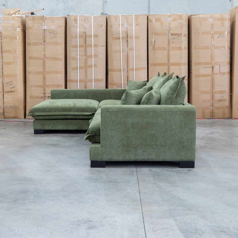 The Haven Deep Seat LHF Chaise Lounge - Fern
