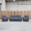 The Hayman Single Recliner - Slate available to purchase from Warehouse Furniture Clearance at our next sale event.