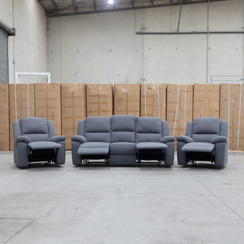 The Hayman Single Recliner - Slate
