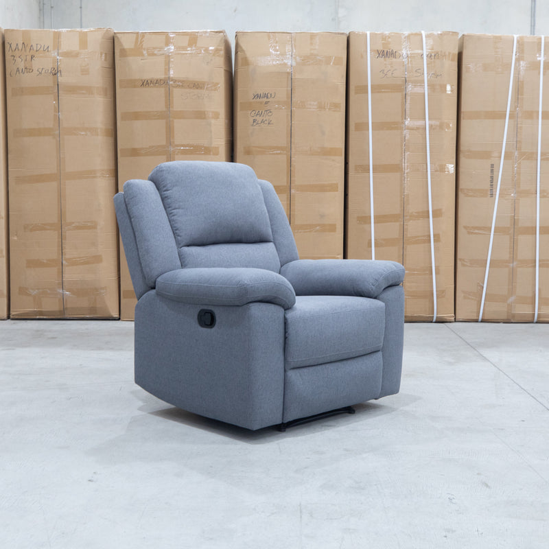 The Hayman Single Recliner - Slate