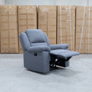 The Hayman Single Recliner - Slate available to purchase from Warehouse Furniture Clearance at our next sale event.