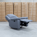 The Hayman Single Recliner - Slate available to purchase from Warehouse Furniture Clearance at our next sale event.