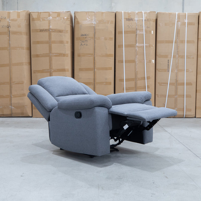 The Hayman Single Recliner - Slate