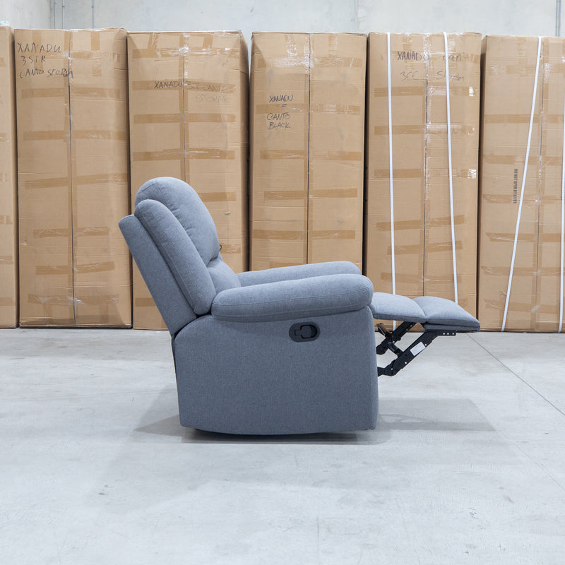 The Hayman Single Recliner - Slate