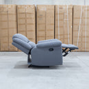 The Hayman Single Recliner - Slate available to purchase from Warehouse Furniture Clearance at our next sale event.