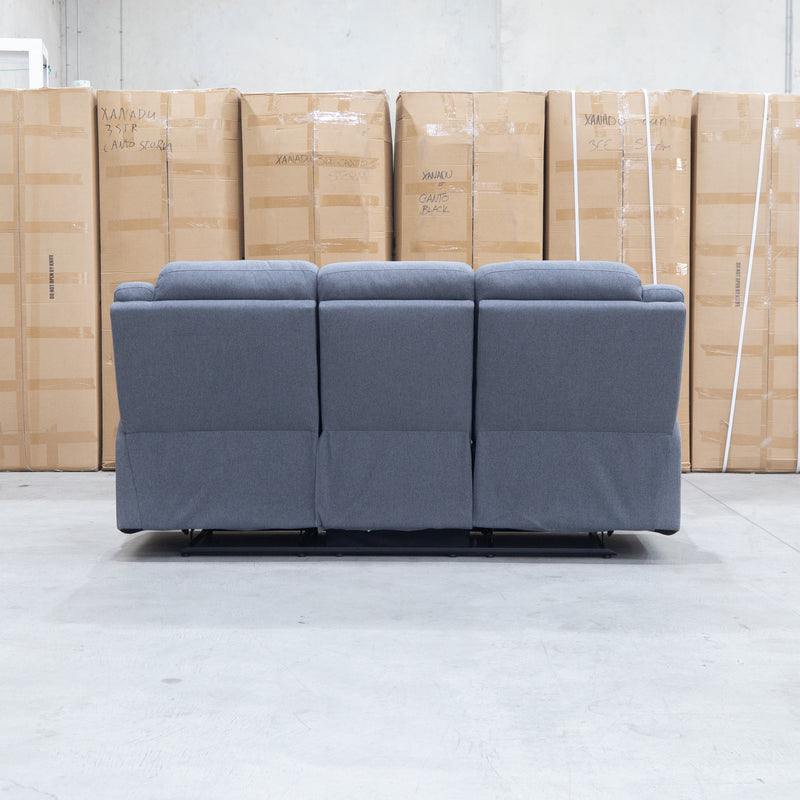 The Hayman Three Seat Recliner Lounge - Slate