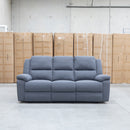 The Hayman Three Seat Recliner Lounge - Slate available to purchase from Warehouse Furniture Clearance at our next sale event.