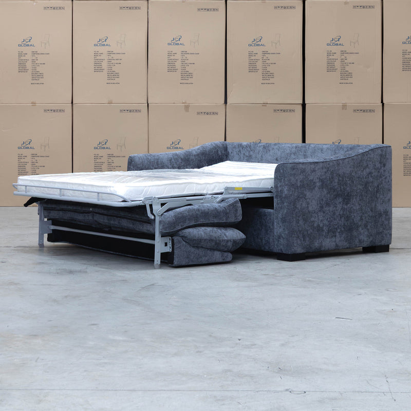 Henry 2.5 Seat Sofa with Sofa Bed - Licorice