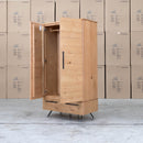 The IA Timber Wardrobe available to purchase from Warehouse Furniture Clearance at our next sale event.