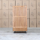 The IA Timber Wardrobe available to purchase from Warehouse Furniture Clearance at our next sale event.