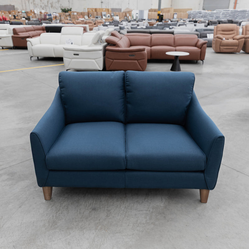 The La-Z-Boy Arna 2.5 Seat Sofa - Ibroderick Indigo - Floor Stock available to purchase from Warehouse Furniture Clearance at our next sale event.