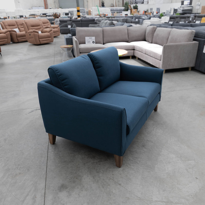 The La-Z-Boy Arna 2.5 Seat Sofa - Ibroderick Indigo - Floor Stock available to purchase from Warehouse Furniture Clearance at our next sale event.