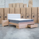 Island Messmate Queen Storage Bed - Warehouse Furniture Clearance