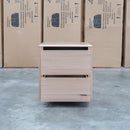 Island Messmate Two Drawer Bedside - Warehouse Furniture Clearance