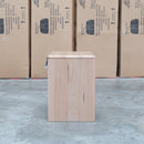 Island Messmate Two Drawer Bedside - Warehouse Furniture Clearance