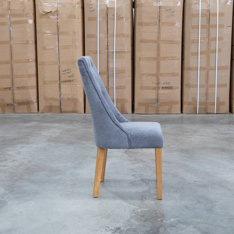 The Island Oak Dining Chair - Natural - Share Charcoal