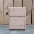 Island Messmate Five Drawer Tallboy - Warehouse Furniture Clearance