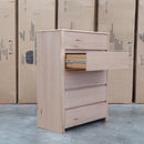 Island Messmate Five Drawer Tallboy - Warehouse Furniture Clearance