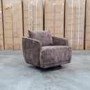 The James Rocker Swivel Chair - Chocolate available to purchase from Warehouse Furniture Clearance at our next sale event.