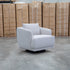 The James Rocker Swivel Chair - Latte