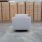 The James Rocker Swivel Chair - Latte - PRE ORDER Available After 5th November available to purchase from Warehouse Furniture Clearance at our next sale event.