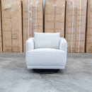 The James Rocker Swivel Chair - Oat available to purchase from Warehouse Furniture Clearance at our next sale event.