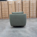 The James Rocker Swivel Chair - Olive - PRE ORDER Available After 5th November available to purchase from Warehouse Furniture Clearance at our next sale event.