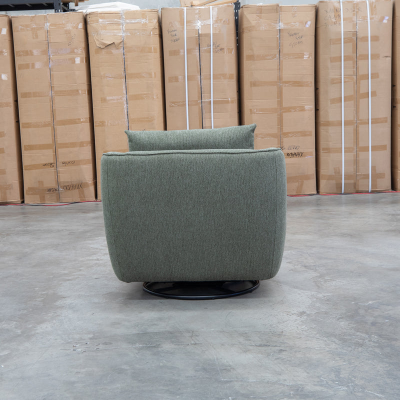 The James Rocker Swivel Chair - Olive