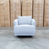 The James Rocker Swivel Chair - Silver
