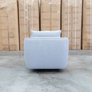 The James Rocker Swivel Chair - Silver available to purchase from Warehouse Furniture Clearance at our next sale event.