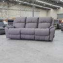 The La-Z-Boy Jenna 3 Seat Sofa - Pacifico Dark Grey - Floor Stock available to purchase from Warehouse Furniture Clearance at our next sale event.