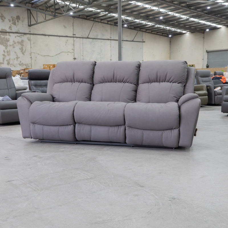 The La-Z-Boy Jenna 3 Seat Sofa - Pacifico Dark Grey - Floor Stock available to purchase from Warehouse Furniture Clearance at our next sale event.