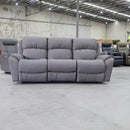 The La-Z-Boy Jenna 3 Seat Sofa - Pacifico Dark Grey - Floor Stock available to purchase from Warehouse Furniture Clearance at our next sale event.