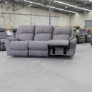 The La-Z-Boy Jenna 3 Seat Sofa - Pacifico Dark Grey - Floor Stock available to purchase from Warehouse Furniture Clearance at our next sale event.
