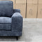 Luka Feather & Foam Three Seat Sofa - Licorice