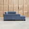 The Jersey Deep Seated Feather & Foam LHF Chaise Lounge - Licorice available to purchase from Warehouse Furniture Clearance at our next sale event.