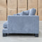 The Jersey Deep Seated Feather & Foam Two Seat Sofa - Frost available to purchase from Warehouse Furniture Clearance at our next sale event.