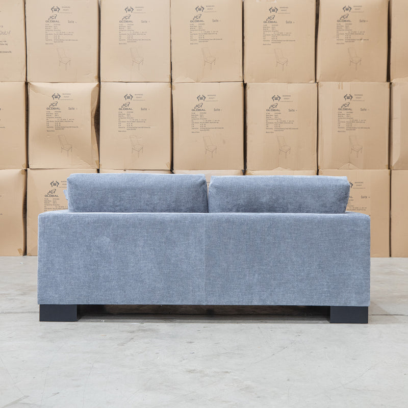 The Jersey Deep Seated Feather & Foam Two Seat Sofa - Frost available to purchase from Warehouse Furniture Clearance at our next sale event.