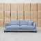 The Jersey Deep Seated Feather & Foam Three Seat Sofa - Frost available to purchase from Warehouse Furniture Clearance at our next sale event.