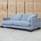 The Jersey Deep Seated Feather & Foam Three Seat Sofa - Frost available to purchase from Warehouse Furniture Clearance at our next sale event.